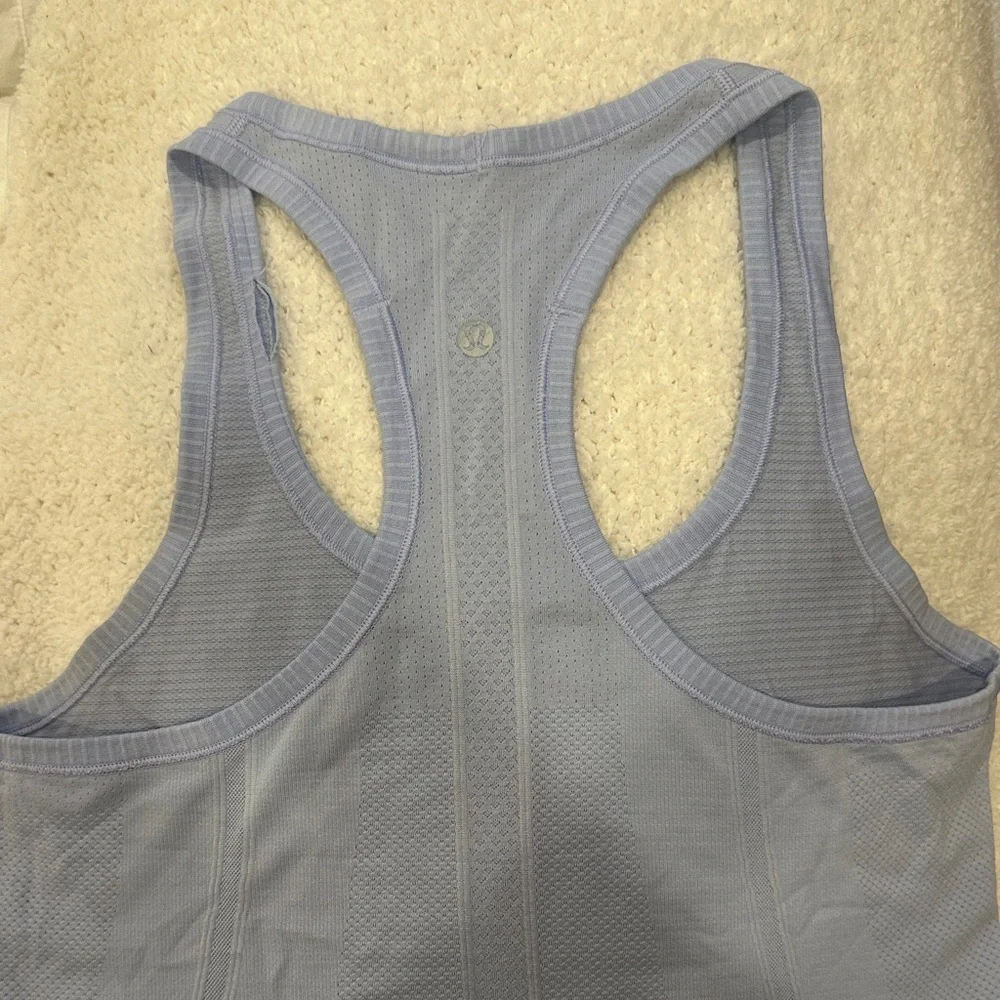 Lululemon Lavender Racer Back Tank - Picture 2 of 3